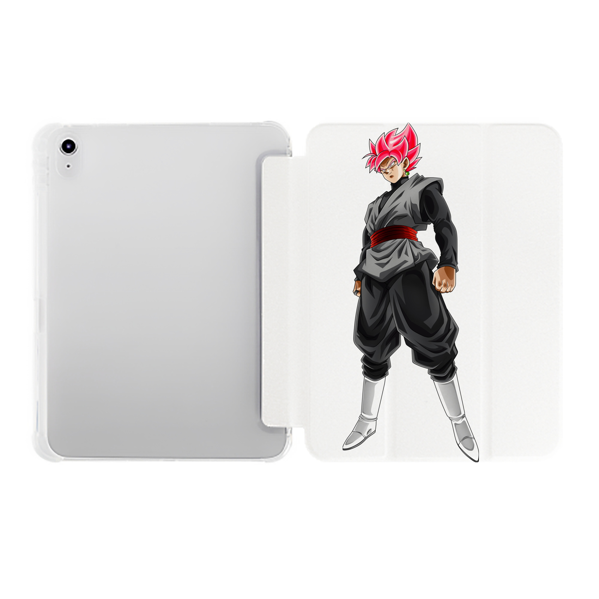 （画像用） ドラゴンボール ベジット DRAGON BALL Vegetto IPad ケース ペン収納付き 三つ折りスタンド PUレザー×シリコン 対応機種9.5/10.5/10.9インチ